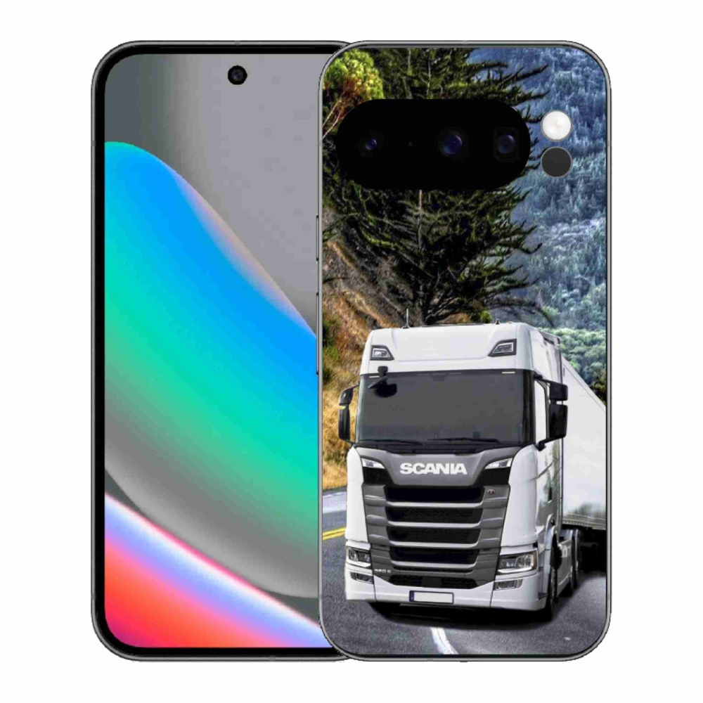 Zselés borítás mmCase a Google Pixel 10 Pro számára - teherautó 1