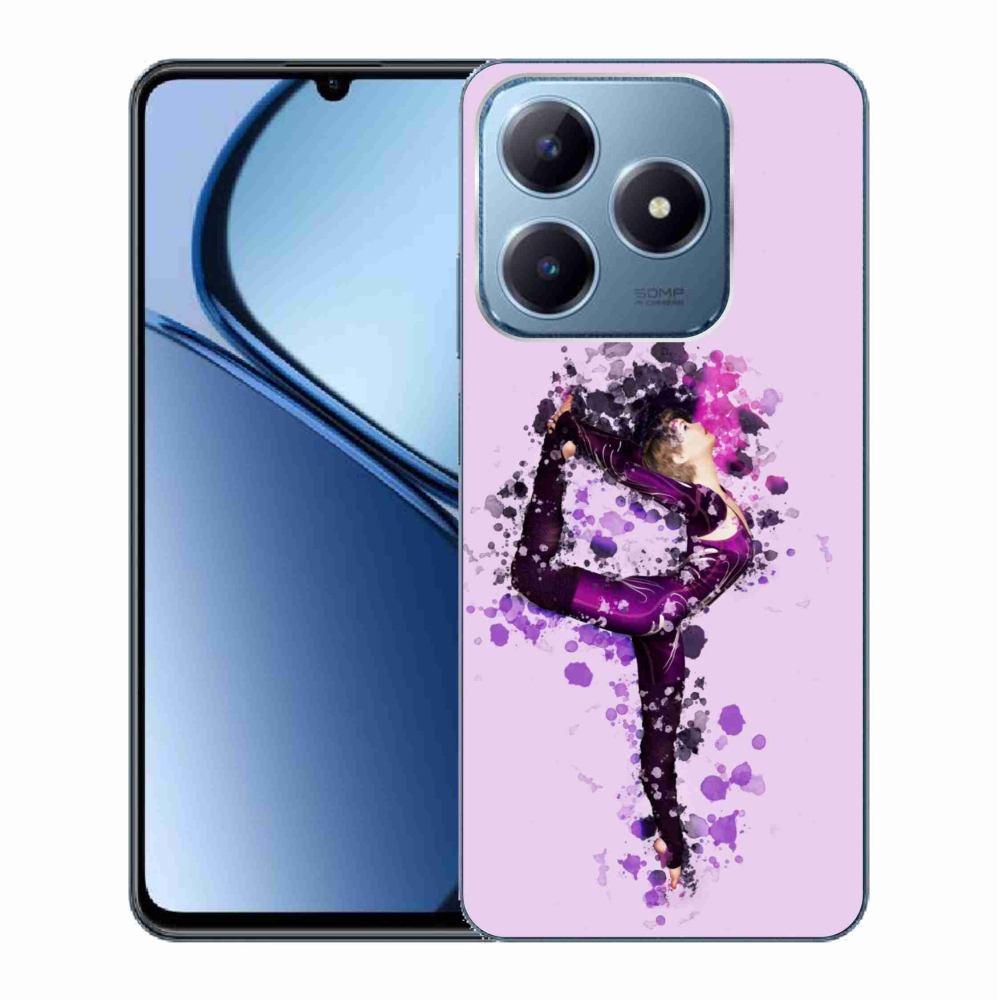 Gél borítás mmCase a Realme C63 készülékhez - balerina