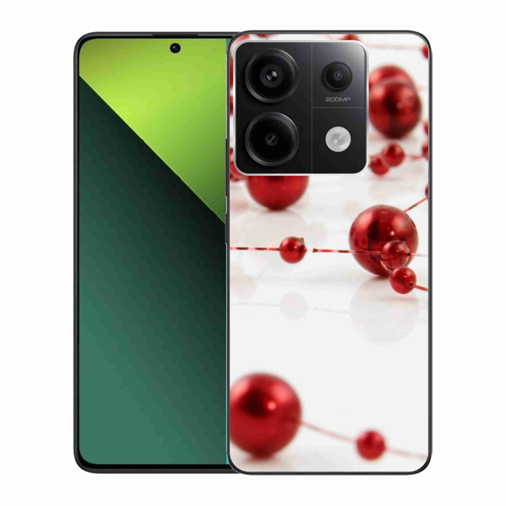 Gél borító mmCase a Xiaomi Redmi Note 13 Pro 5G/Poco X6 5G számára - karácsonyi lánc