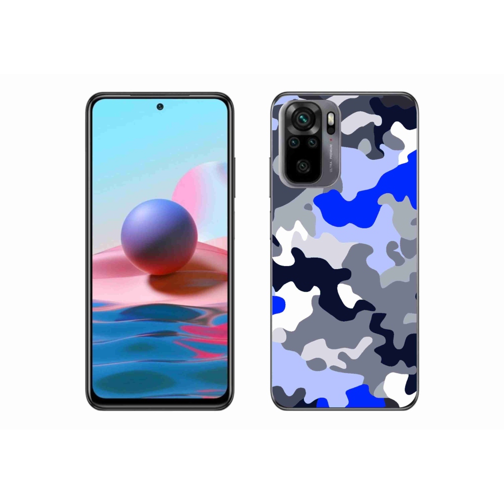 Gél borítás mmCase a Xiaomi Redmi Note 10 4G-hez - terepszínű minta 8