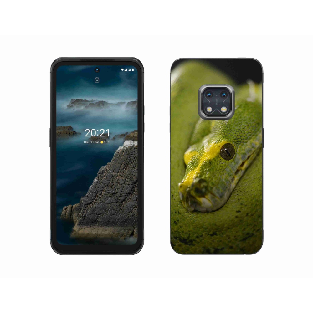 Zselés borítás mmCase a Nokia XR20 készülékhez - kígyó 2