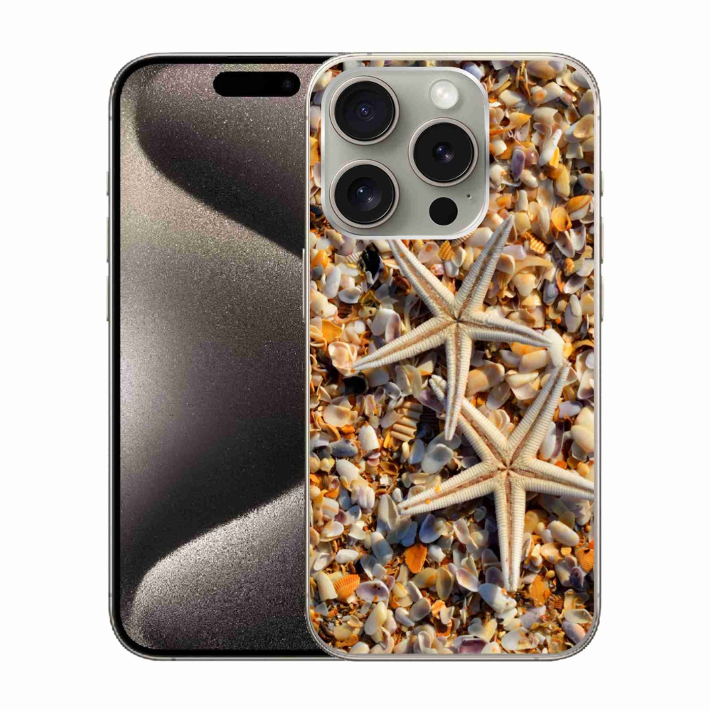 Gél védőhuzat mmCase iPhone 15 Pro készülékhez - tengeri csillag