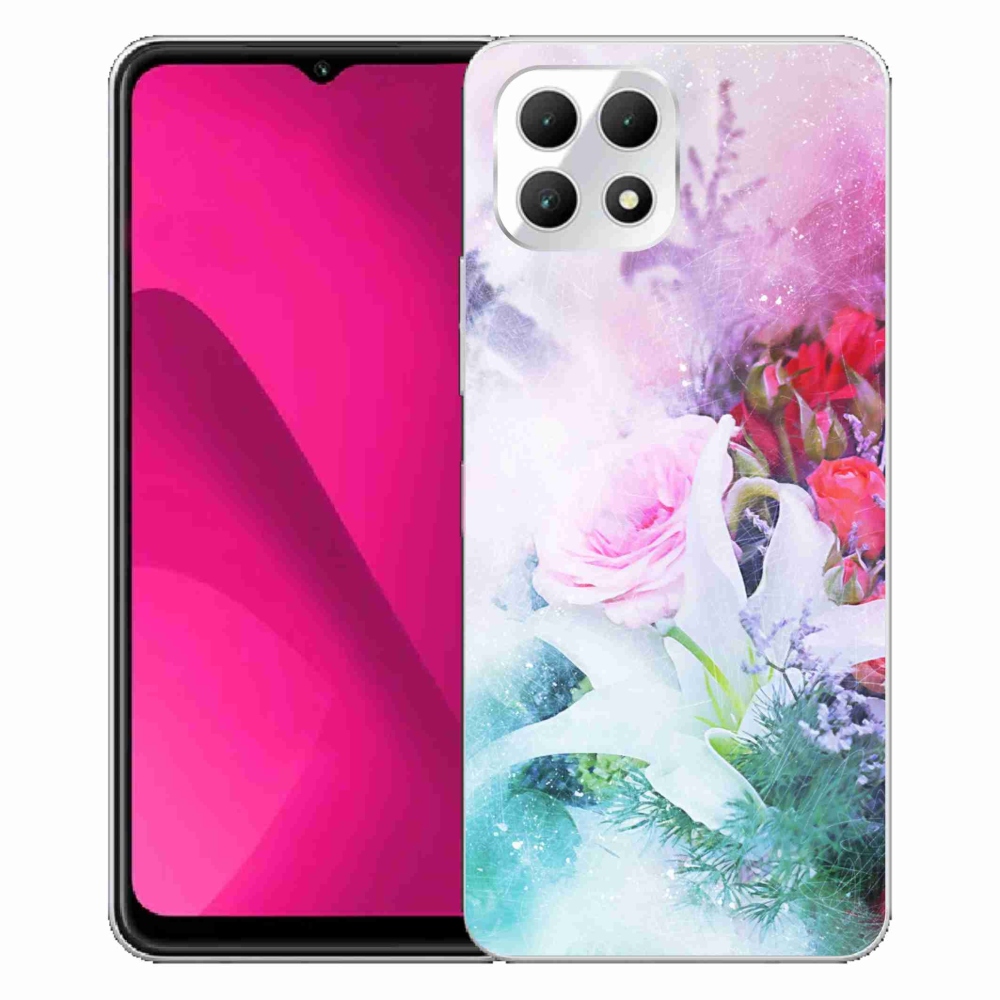 Zselés borítás mmCase a T-Mobile T Phone 2 készülékhez - Virágok 4