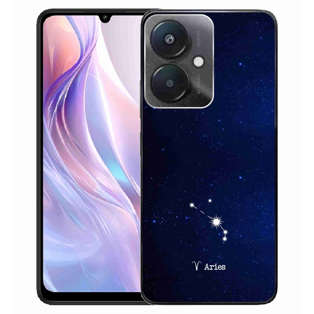 Gél borító mmCase a Xiaomi Redmi 13C 5G számára - Kos csillagkép