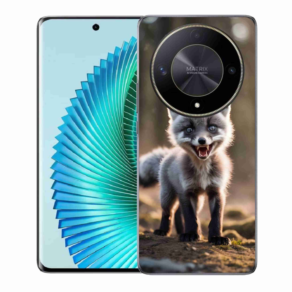 Gél borítás mmCase a Honor Magic 6 Lite 5G számára - angry fox