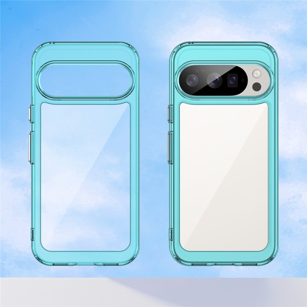 Gél tok fix hátlappal a Google Pixel 10 Pro/Pixel 10 készülékhez - világoskék színben