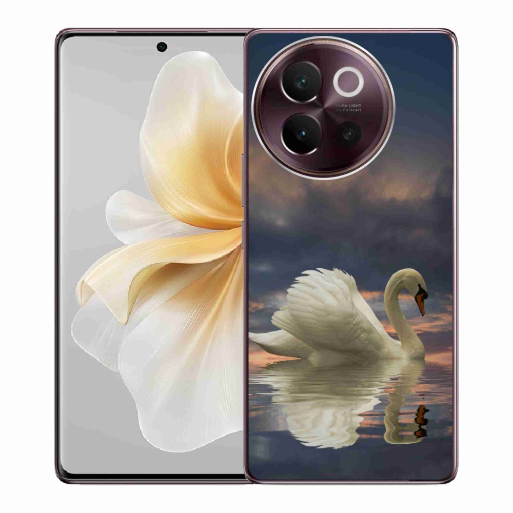 Gél borítás mmCase a Vivo V40 Lite 5G készülékhez - hattyú