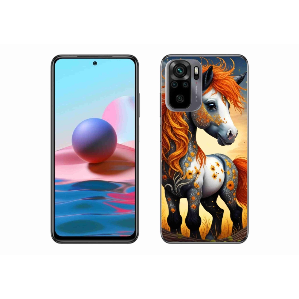 Gél borítás mmCase a Xiaomi Poco M5s készülékhez - színes póni