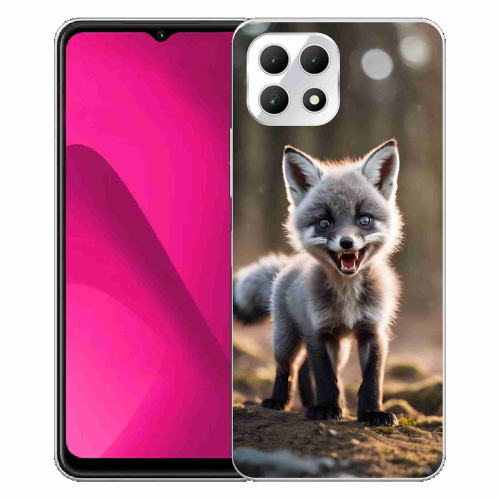 Zselés borítás mmCase a T-Mobile T Phone 2 készülékhez - angry fox