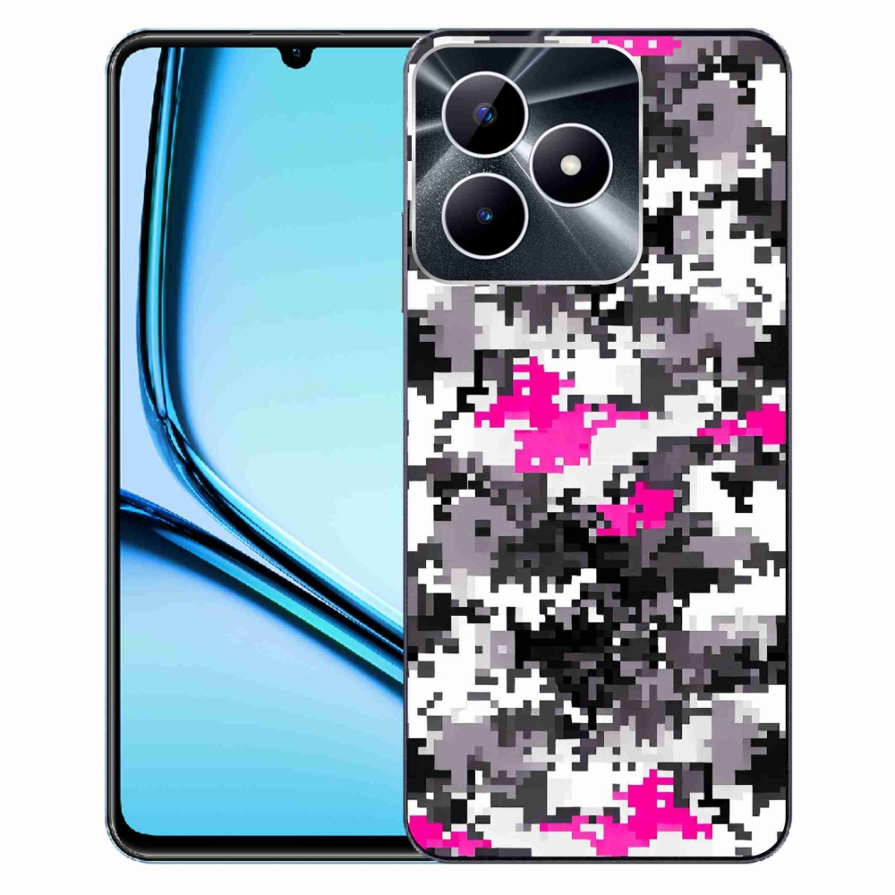 Zselés borítás mmCase a Realme Note 50 készülékhez - álcázó minta 4