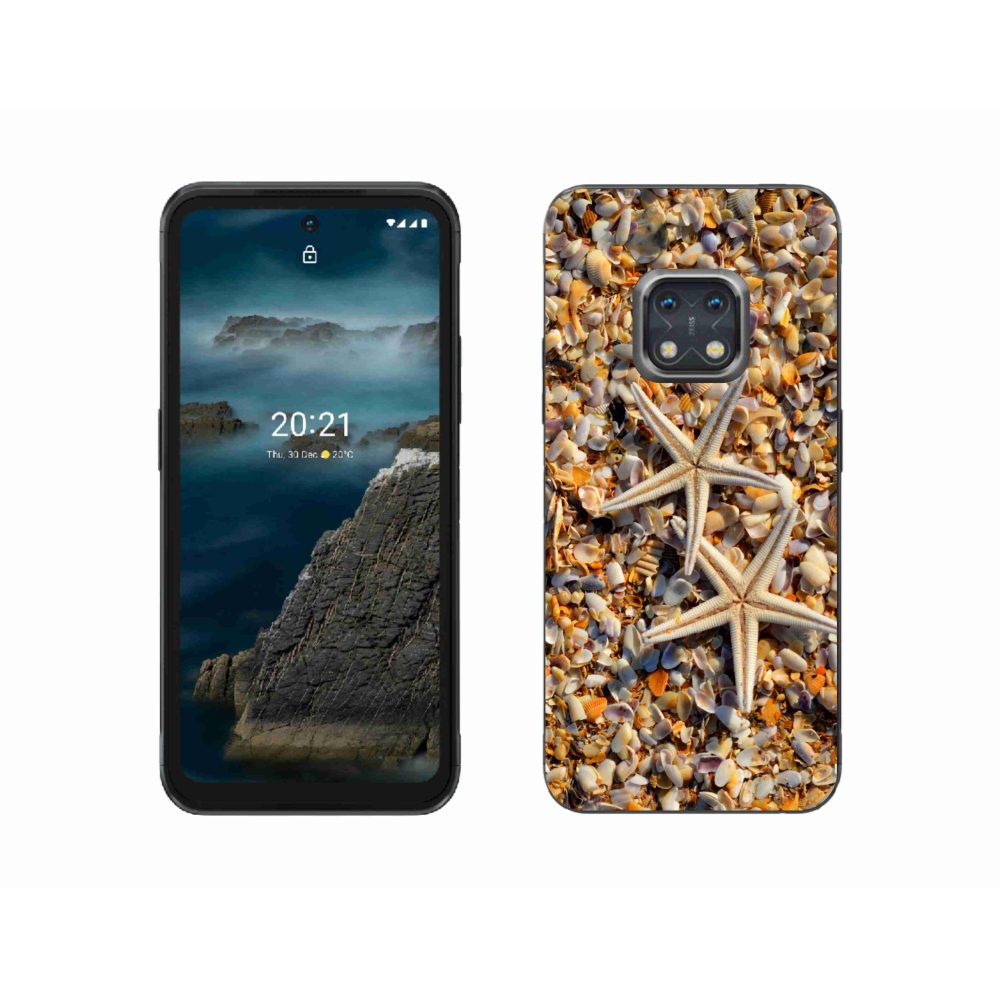 Zselés borítás mmCase a Nokia XR20 készülékhez - tengeri csillag