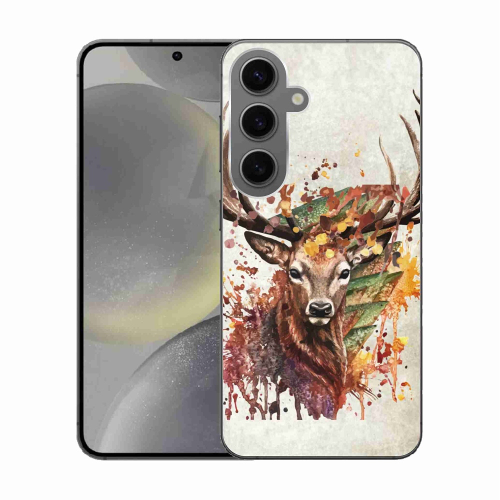 Gél tok mmCase a Samsung Galaxy S24 készülékhez - szarvas 1