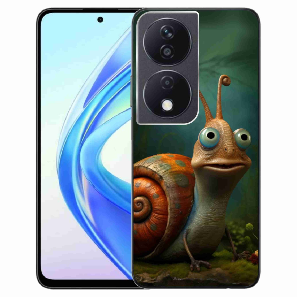 Zselés borítás mmCase a Honor X7b/Honor 90 Smart készülékhez - csiga
