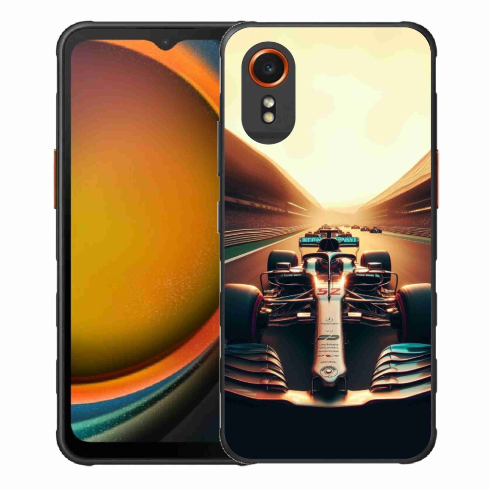 Zselés borítás mmCase Samsung Galaxy Xcover 7 - formula 1