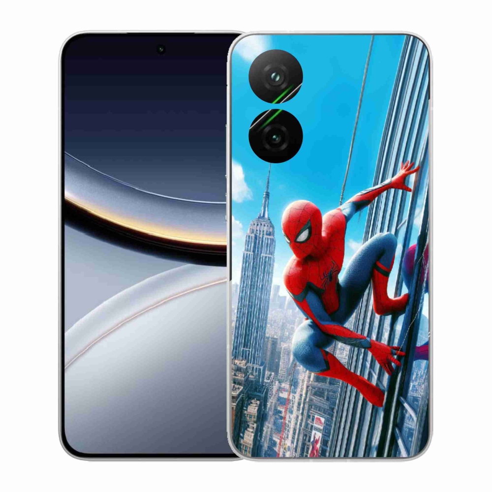 Gél borítás mmCase a Xiaomi Poco F7 5G számára - pókember