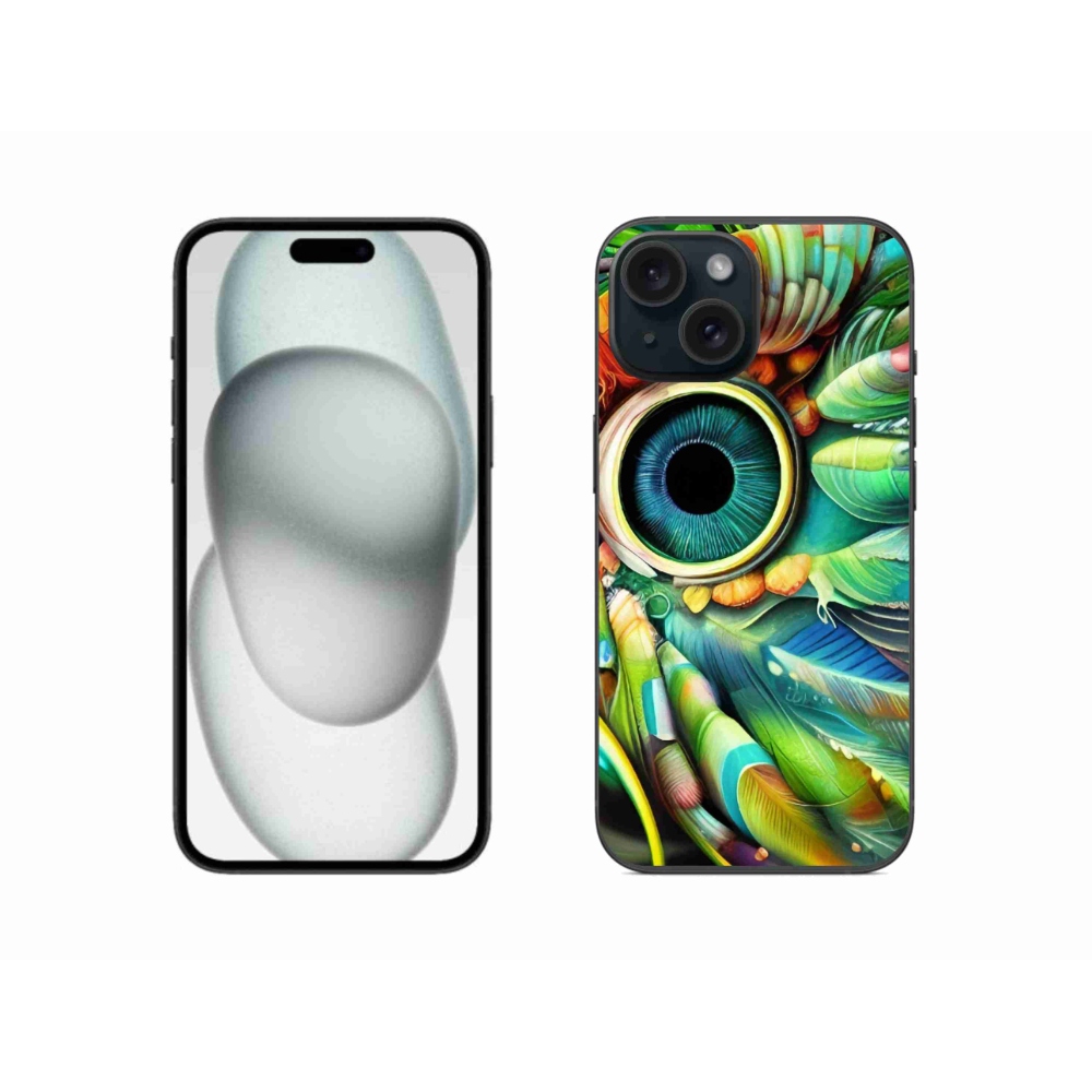 Gél borítás mmCase iPhone 15-hez - absztrakt motívum 18