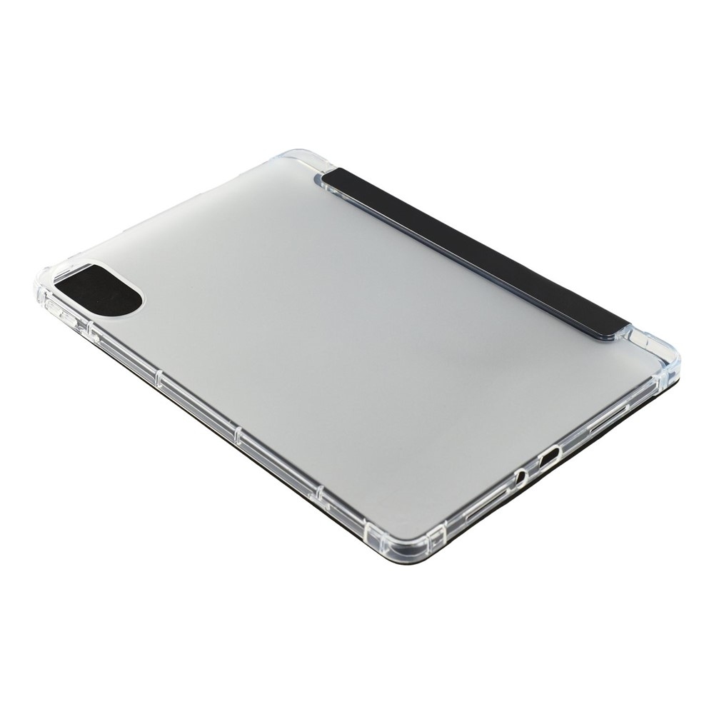 Tri-Fold intelligens összecsukható tablet tok Xiaomi Redmi Pad 2 - fekete