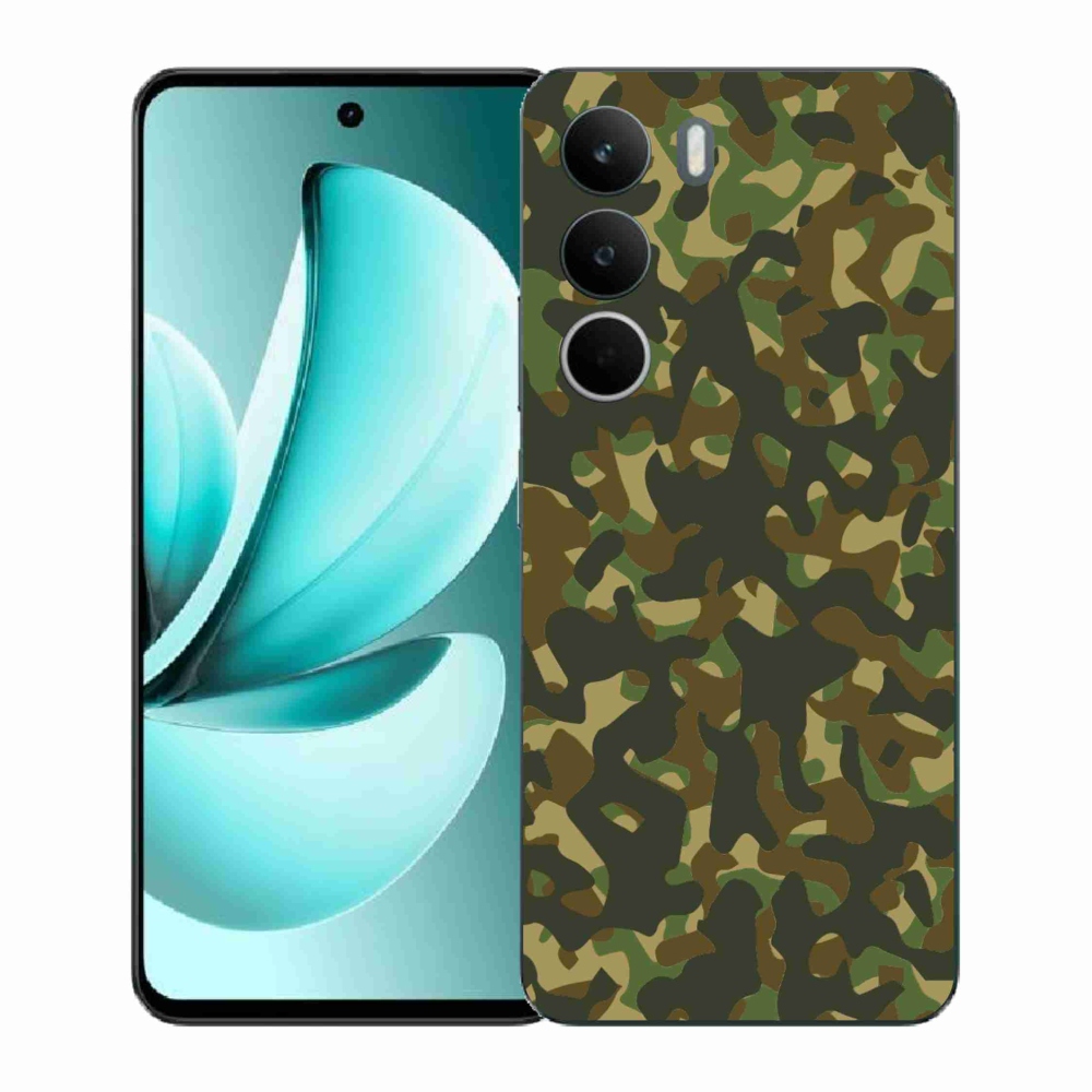 Zselés borítás mmCase a Realme C71 készülékhez - álcázó mintázat 1