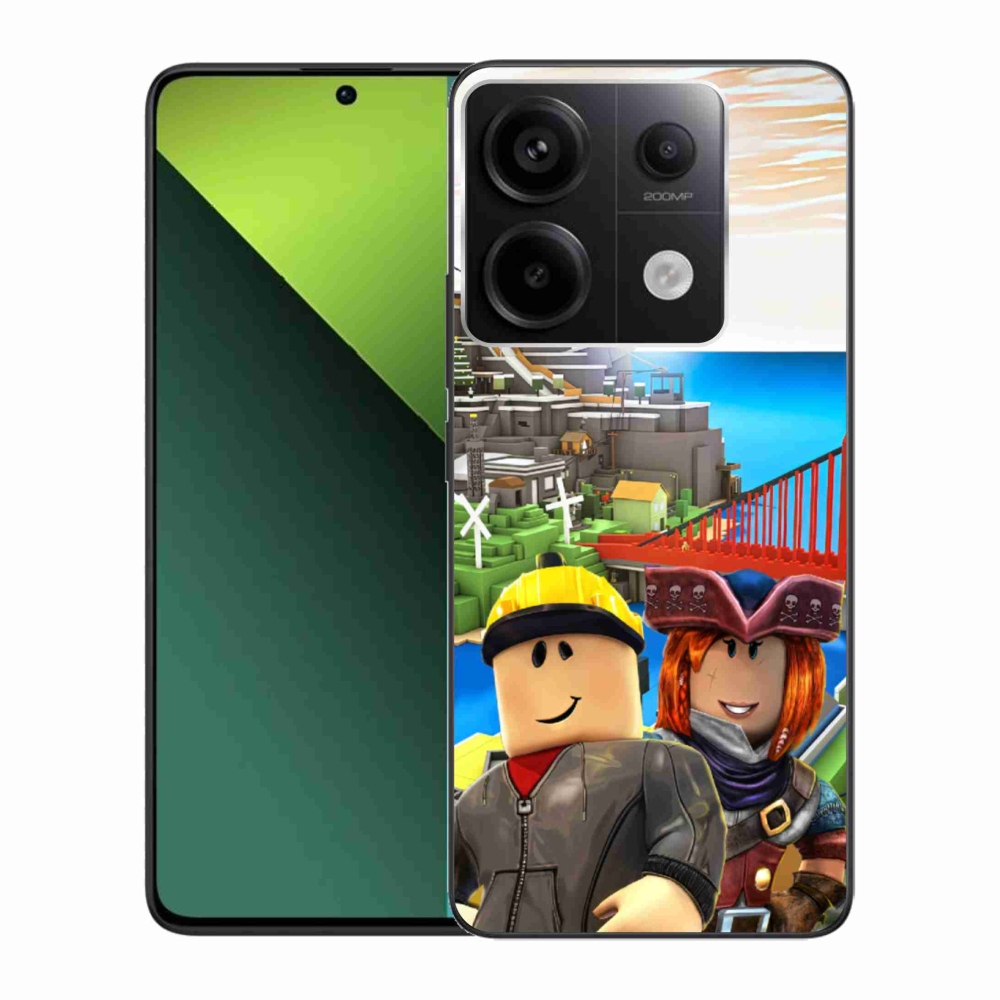 Gél borítás mmCase a Xiaomi Redmi Note 13 Pro 5G/Poco X6 5G számára - roblox 1