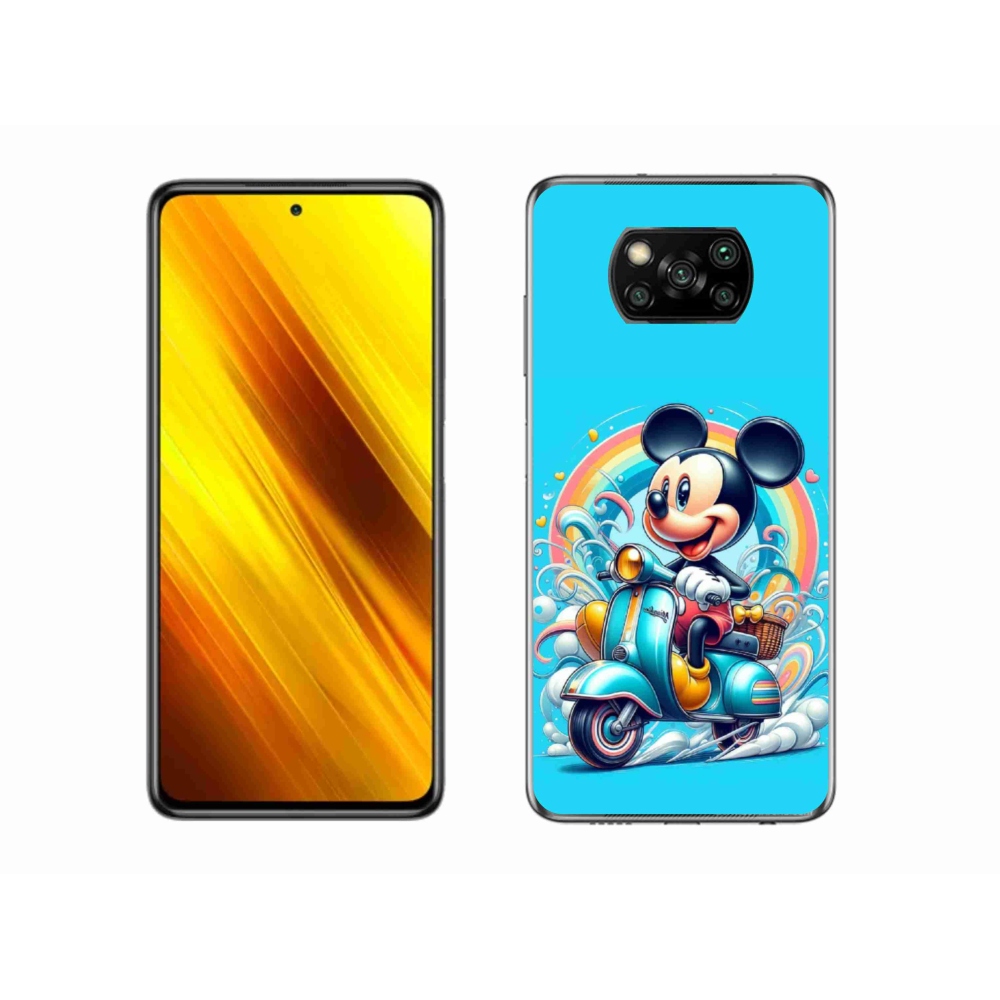 Gél borítás mmCase a Xiaomi Poco X3 Pro számára - mickey mouse 2