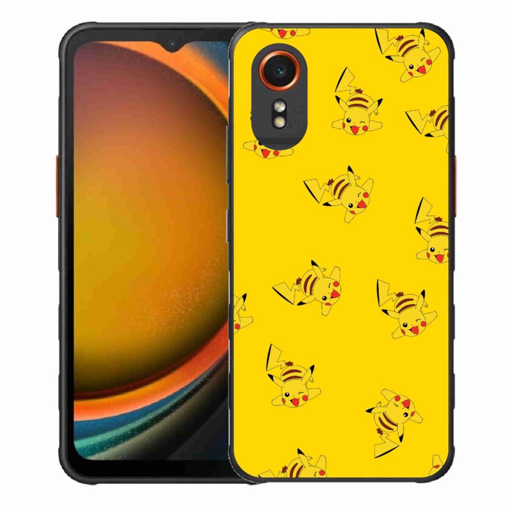 Gél borítás mmCase Samsung Galaxy Xcover 7 készülékhez - pikachu