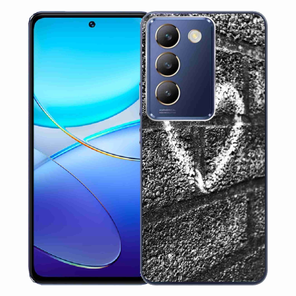 Gél borítás mmCase a Vivo V40 SE 4G/5G készülékhez - szív a falon