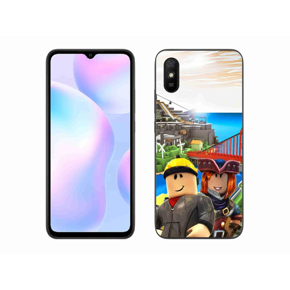 Gél borítás mmCase a Xiaomi Redmi 9A számára - roblox 1