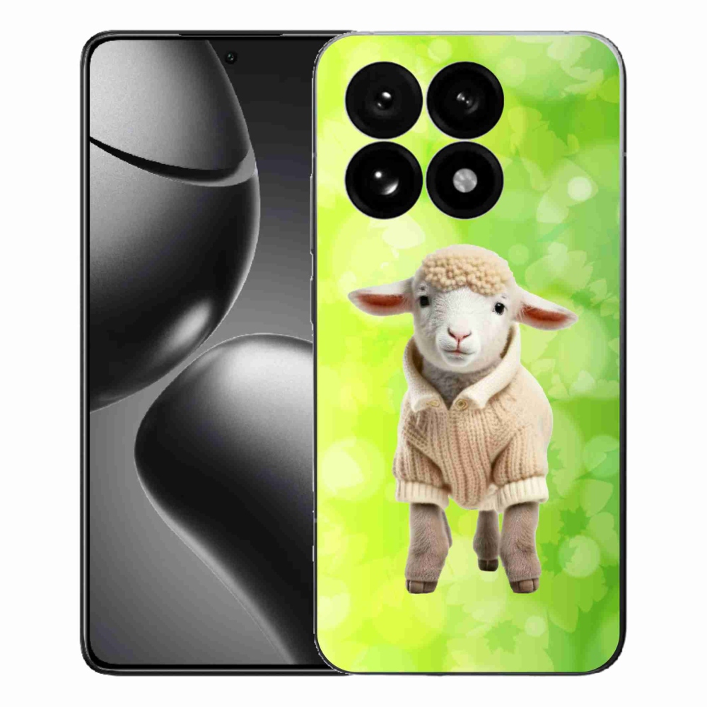 Gél borítás mmCase a Xiaomi 15T-hez - bárány pulóverben