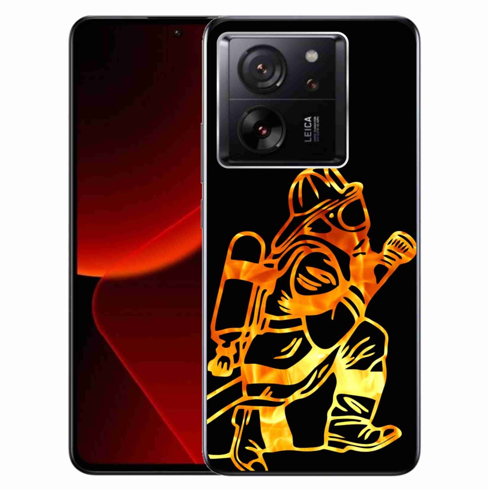 Gél borítás mmCase a Xiaomi 13T/13T Pro számára - tűzoltó 1