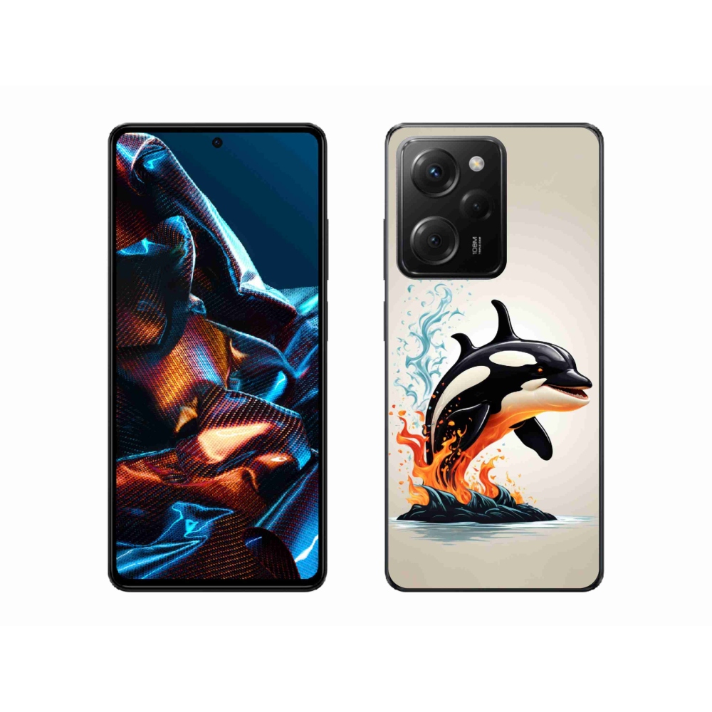 Gél borítás mmCase a Xiaomi Poco X5 Pro 5G-hez - írisz