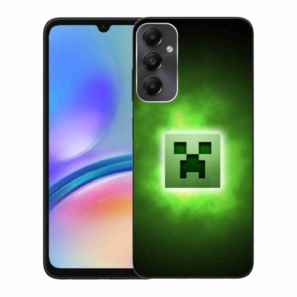 Gél borítás mmCase Samsung Galaxy A05s készülékhez - minecraft