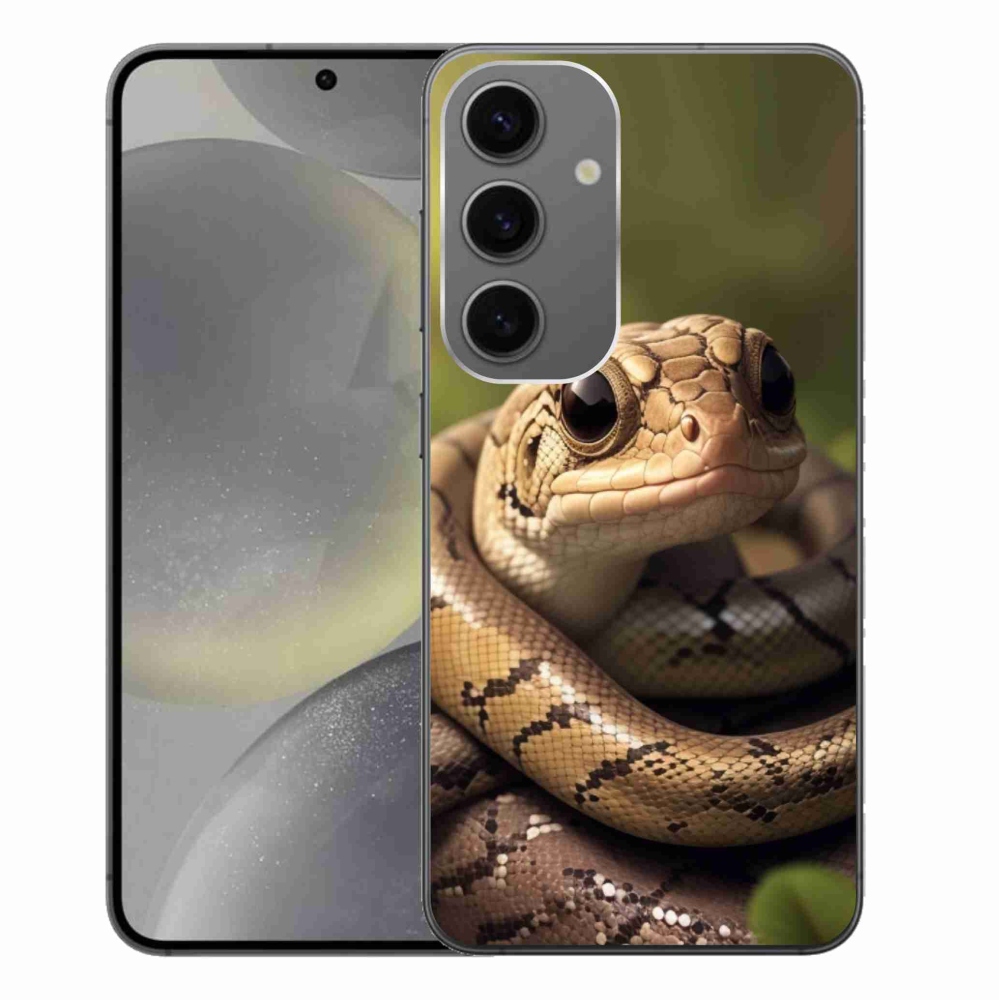 Gél védőhuzat mmCase Samsung Galaxy S24+ - kígyó 1