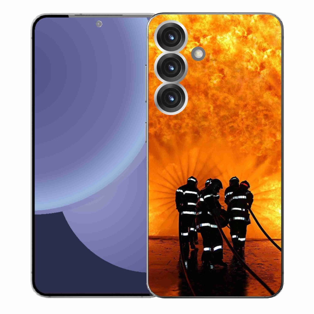 Zselés borítás mmCase Samsung Galaxy S25+ - tűz