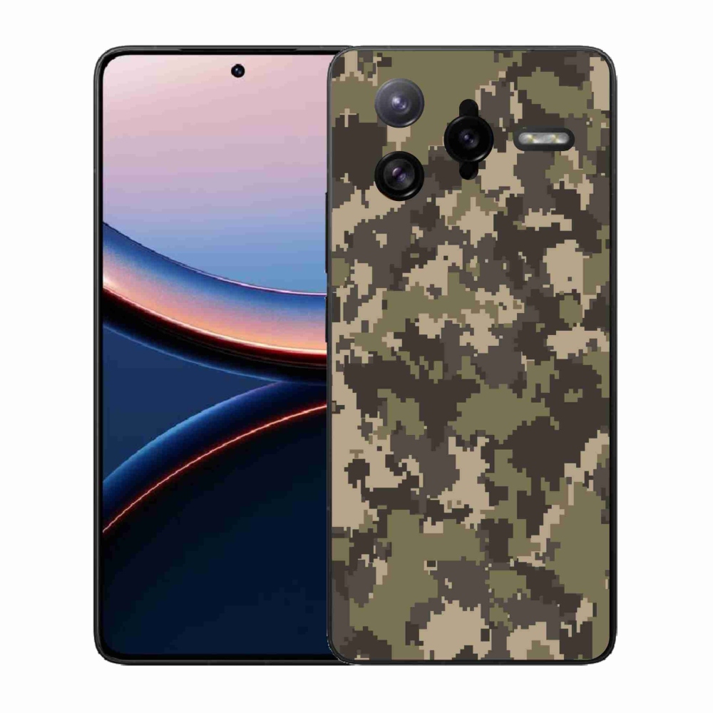 Gél borítás mmCase a Xiaomi Poco F7 Ultra számára - terepszínű minta 12