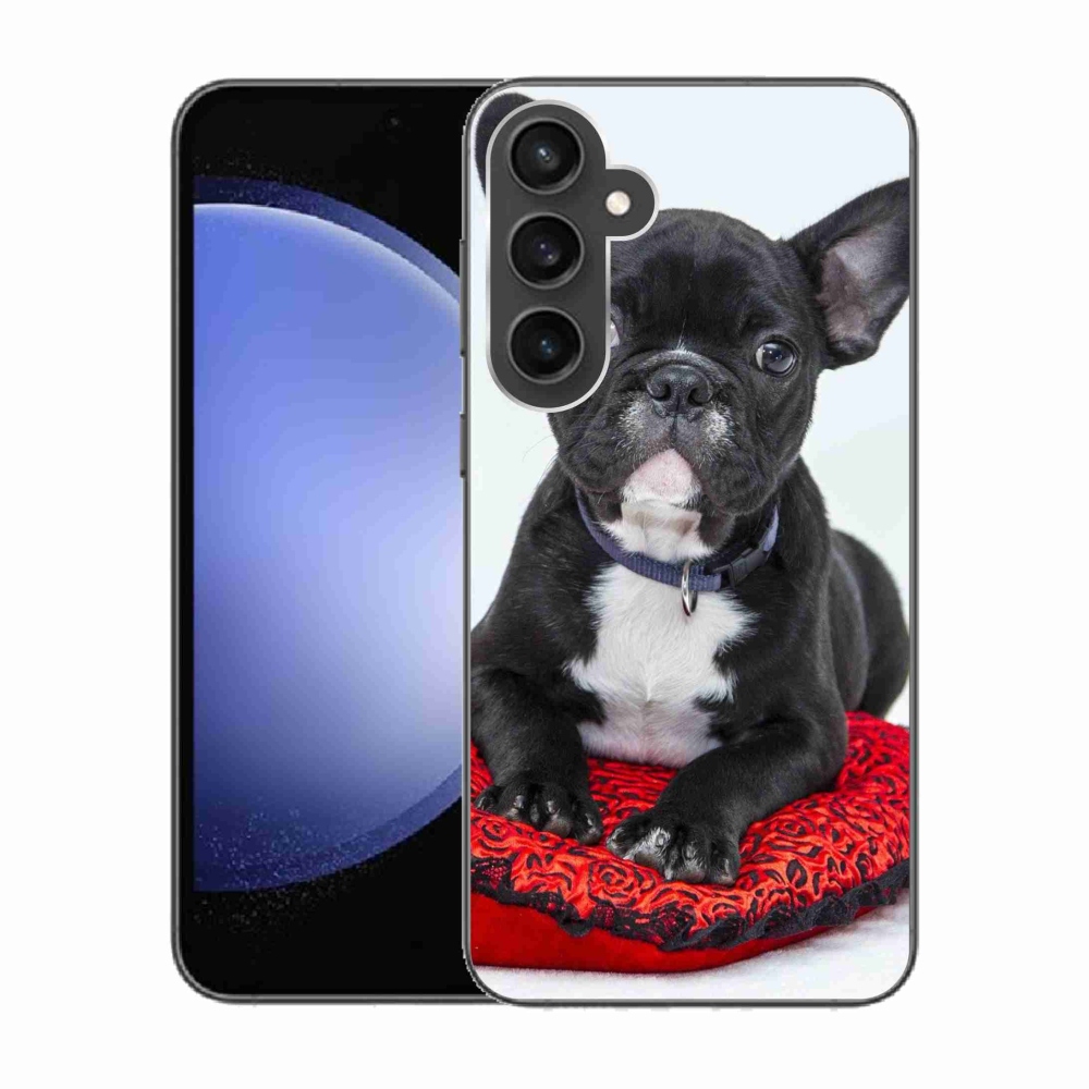 Gél tok mmCase Samsung Galaxy S23 FE készülékhez - bulldog