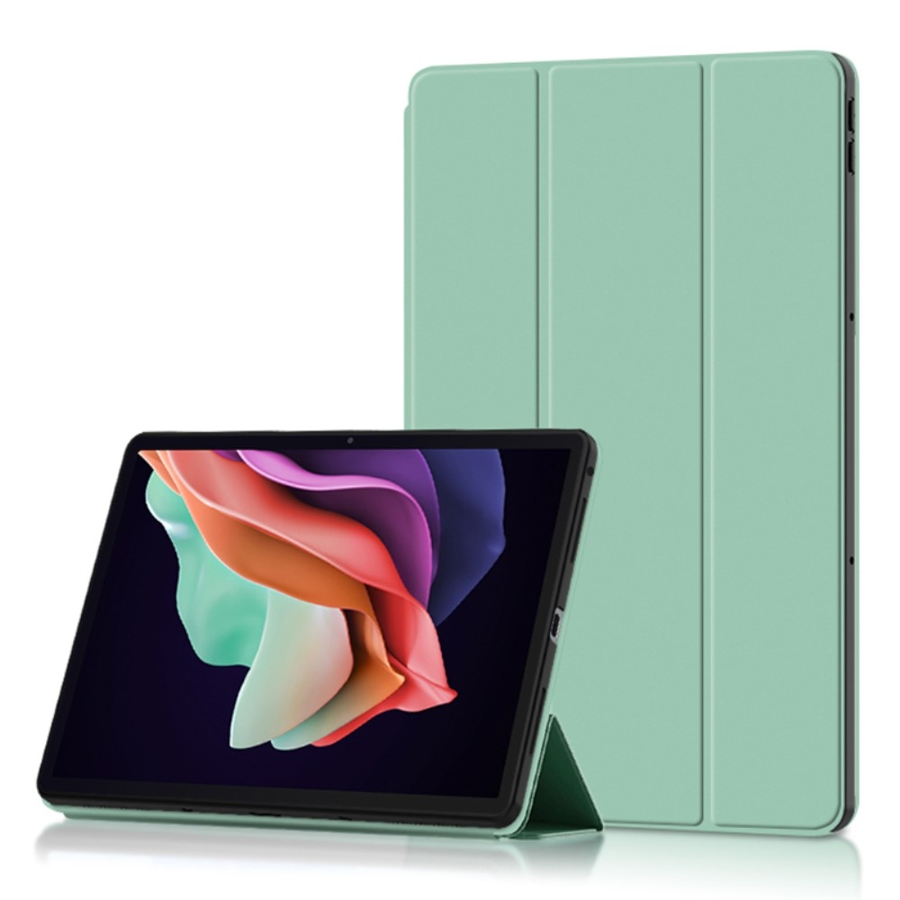 Állvány intelligens záró tok Lenovo Tab P11 (2nd Gen) - világoszöld