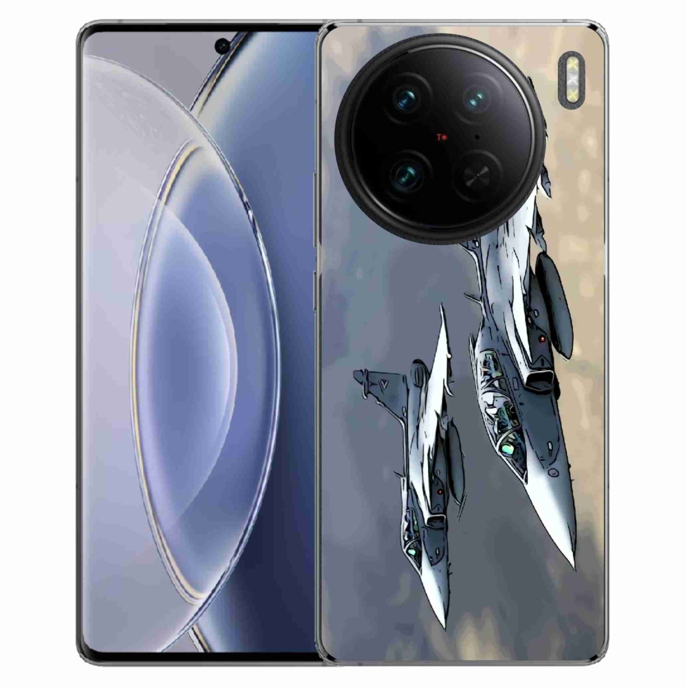 Gél borítás mmCase a Vivo X90 Pro-n - vadászgépek