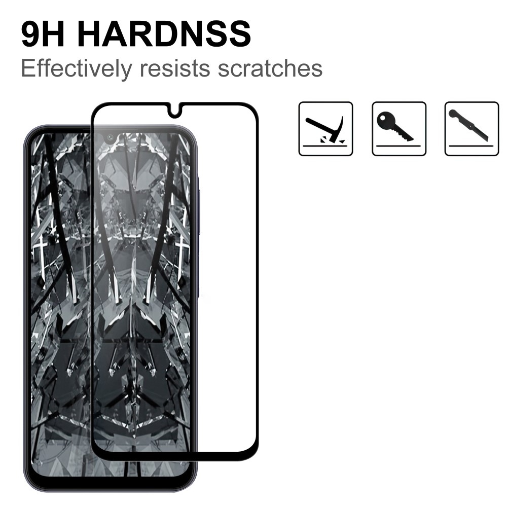 Teljes képernyő edzett üveg a Samsung Galaxy A26 5G-nél