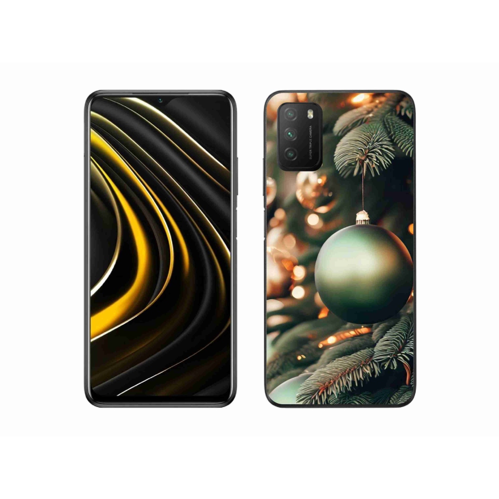Gél borítás mmCase a Xiaomi Poco M3-hoz - karácsonyi dekorációk 1