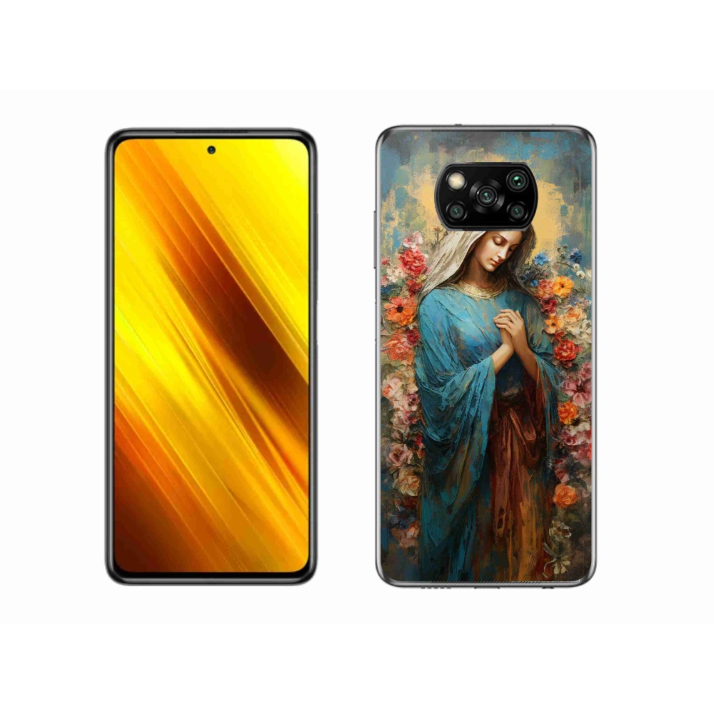 Gél borító mmCase a Xiaomi Poco X3-hoz - szent nő