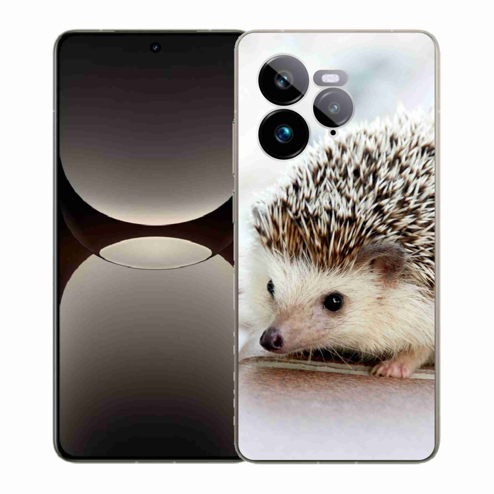 Gél borítás mmCase a Realme GT 7 Pro 5G számára - süni