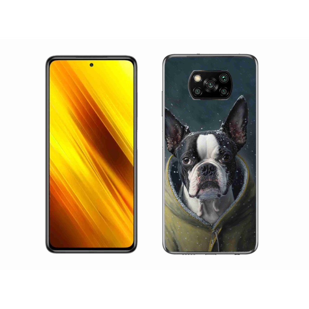 Gél borítás mmCase a Xiaomi Poco X3 Pro számára - bulldog