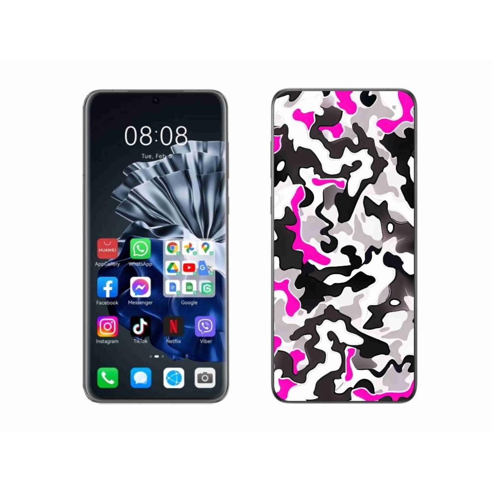 Gél borítás mmCase a Huawei P60 Pro készülékhez - álcázó minta 5