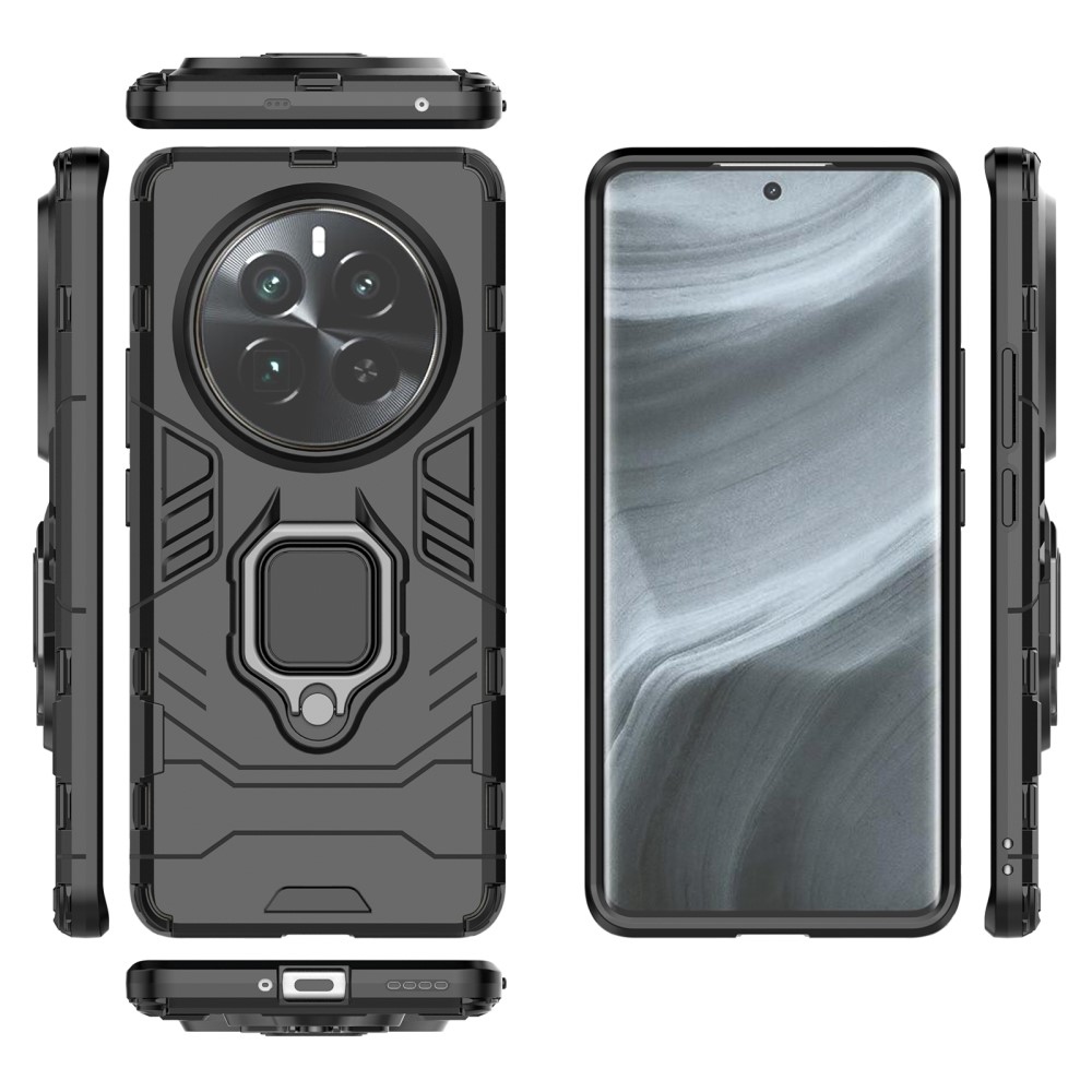 Guardy tartós borító a Realme 12 Pro 5G/12 Pro+ 5G készülékhez - fekete