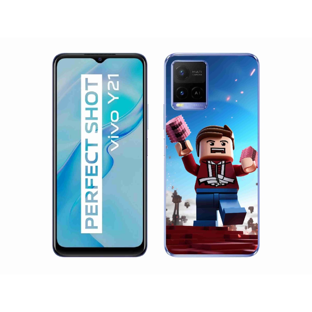 Zselés borítás mmCase a Vivo Y21/Y21s/Y33s készülékhez - roblox 2