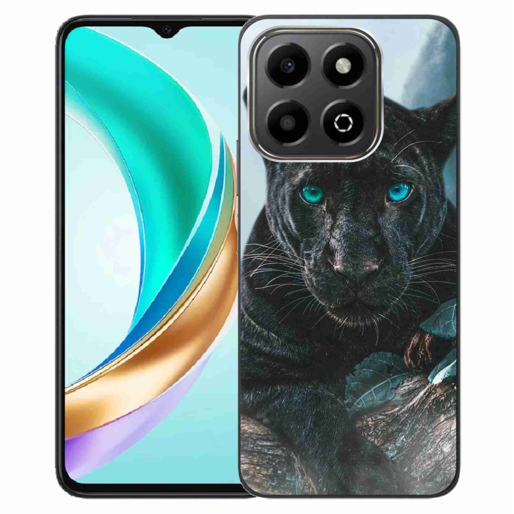 Zselés borítás mmCase a Honor X6b készülékhez - fekete párduc