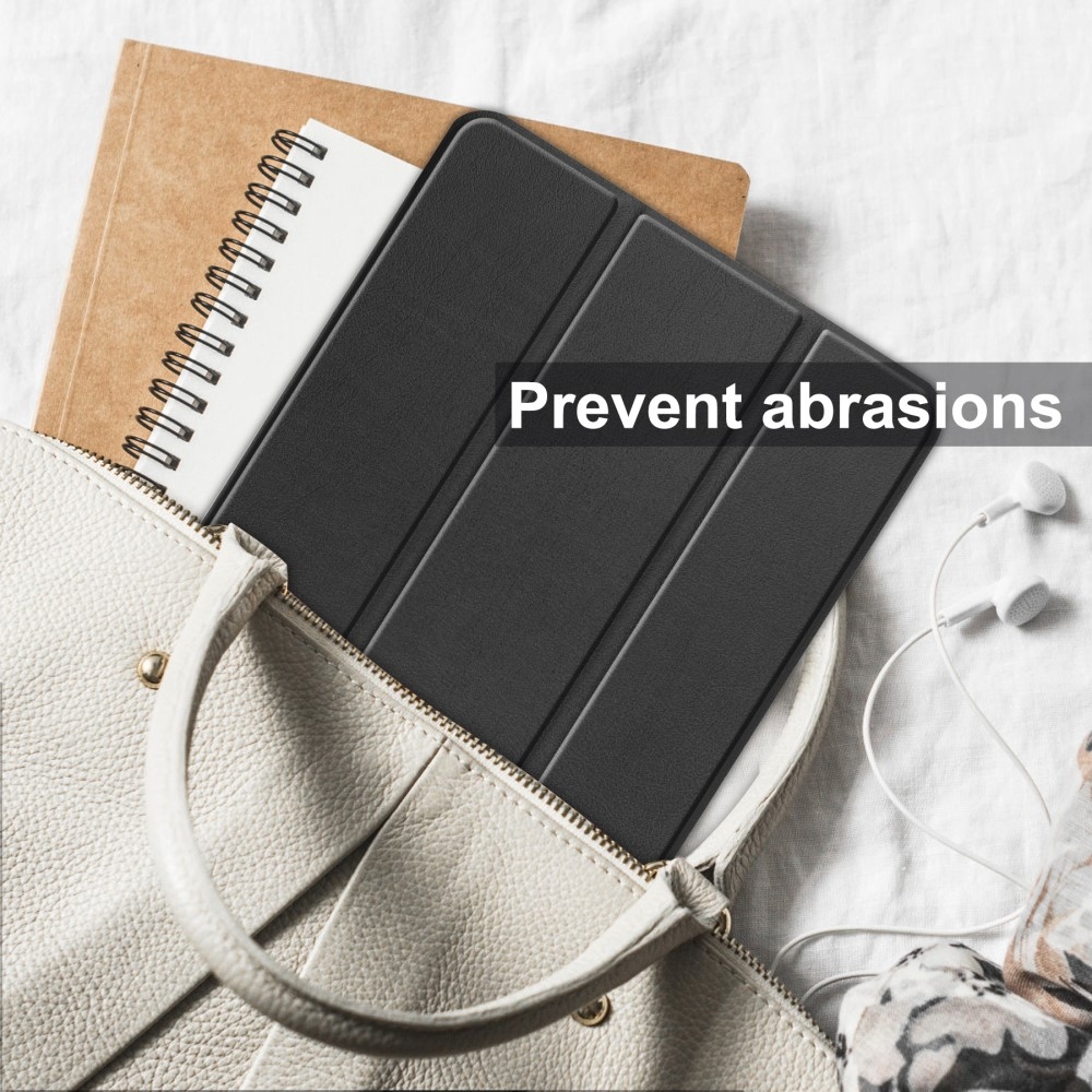 Ügyes záró tok Lenovo Tab P12 Pro táblagéphez - fekete