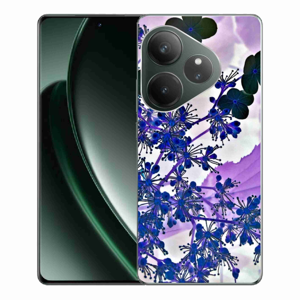 Gél borítás mmCase a Realme GT 6 5G/GT 6T 5G készülékhez - hortenzia virág