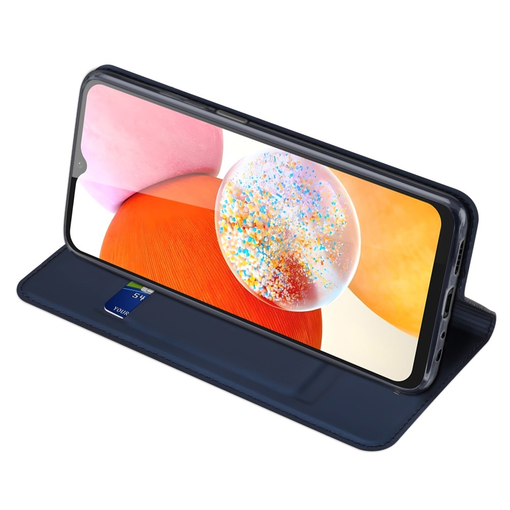 DUX könyv tok Samsung Galaxy A15 4G/5G készülékhez - sötétkék