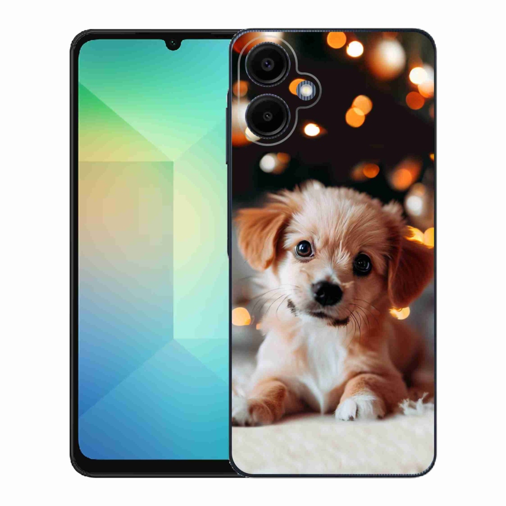 Gél borítás mmCase Samsung Galaxy A06 4G - kölyökkutyakékhez
